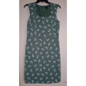 Ann Taylor Sleeveless Floral Dress 8P